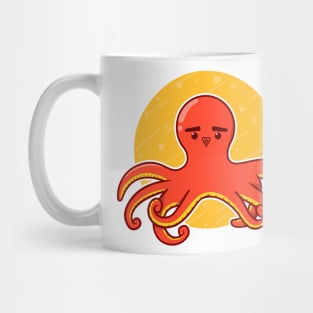 sweet cute little octopus Mug